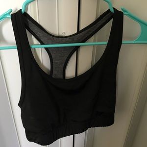 SOLD CHAMPION BLACK SPORTS BRA